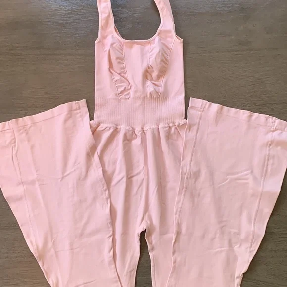 NWOT! FP Free People Movement Good Karma Flared Onesie Sz XS/S - Picture 5 of 8